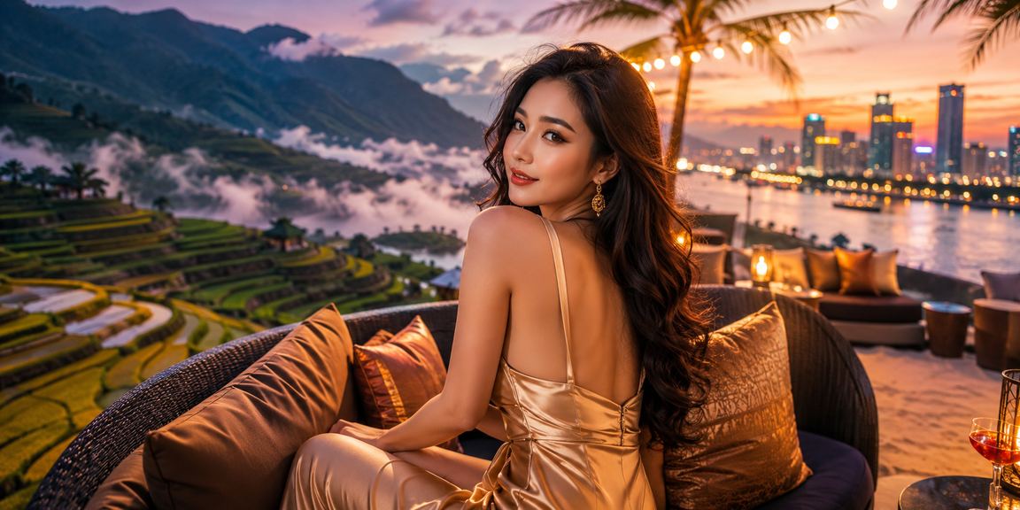 Khung cảnh sôi động tại Saigon với trò chơi slot đa dạng cho người chơi Việt